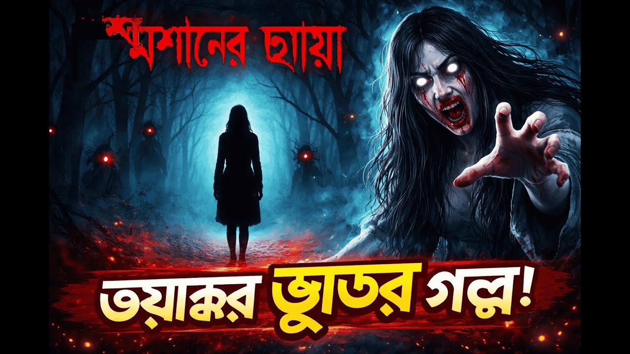 শ্মশানের ছায়া |  Bengali Horror Story | Vuter Cartoon | বাংলা ভূতের কার্টুন  |@pmpscartoons
