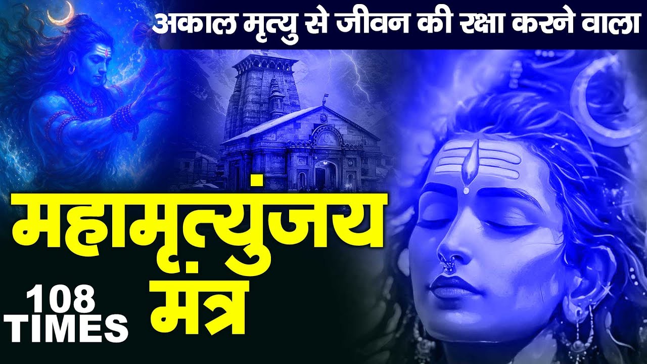 Mahamrityunjay Mantra 108 - महामृत्युंजय मंत्र का जाप करने से मृत्यु का भय समाप्त हो जाता है
