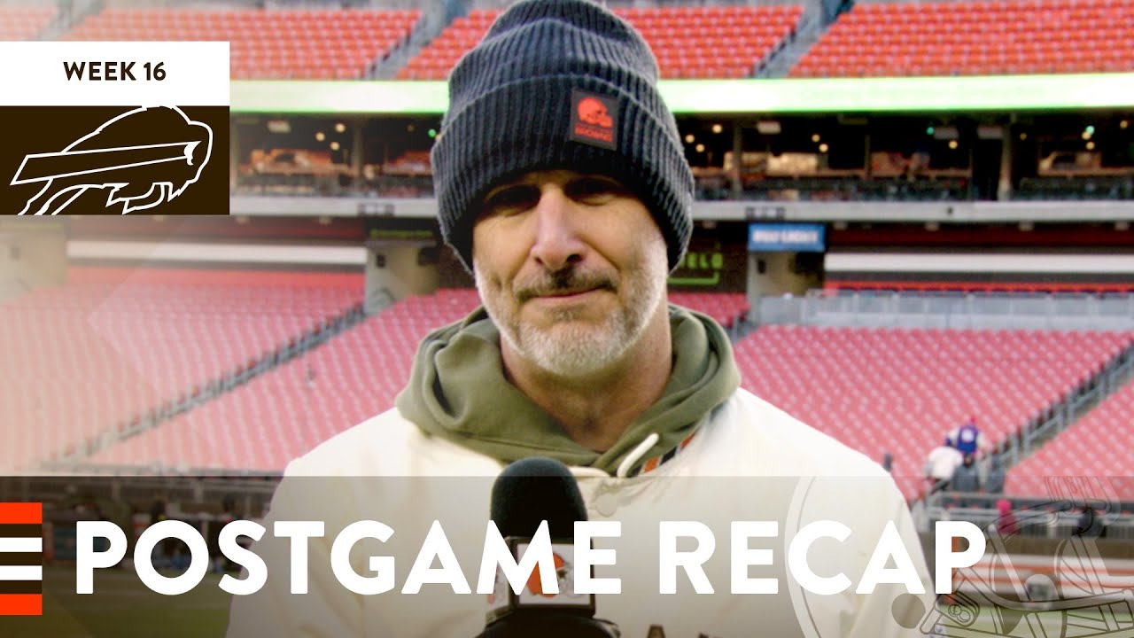 Browns vs. Bills Postgame Recap | Cleveland Browns
