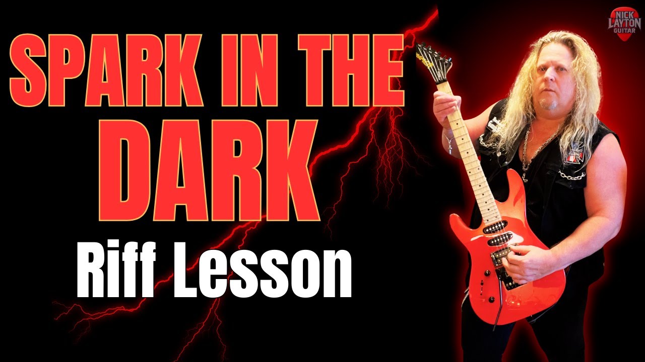Alice Cooper &ndash; Spark in the Dark Riff Lesson