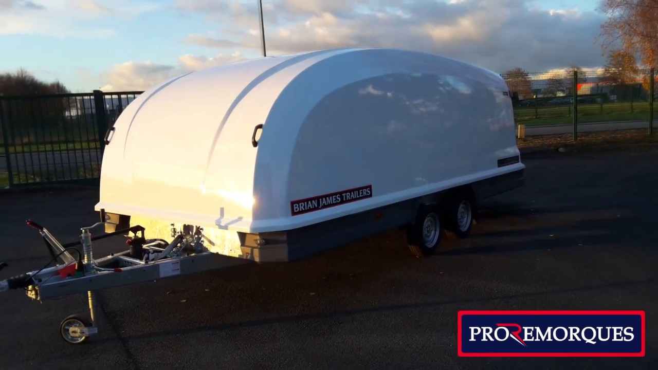 Remorque Porte-Voitures Fermée RS3 - BRIAN JAMES TRAILERS chez PROREMORQUES (Douai, 59)