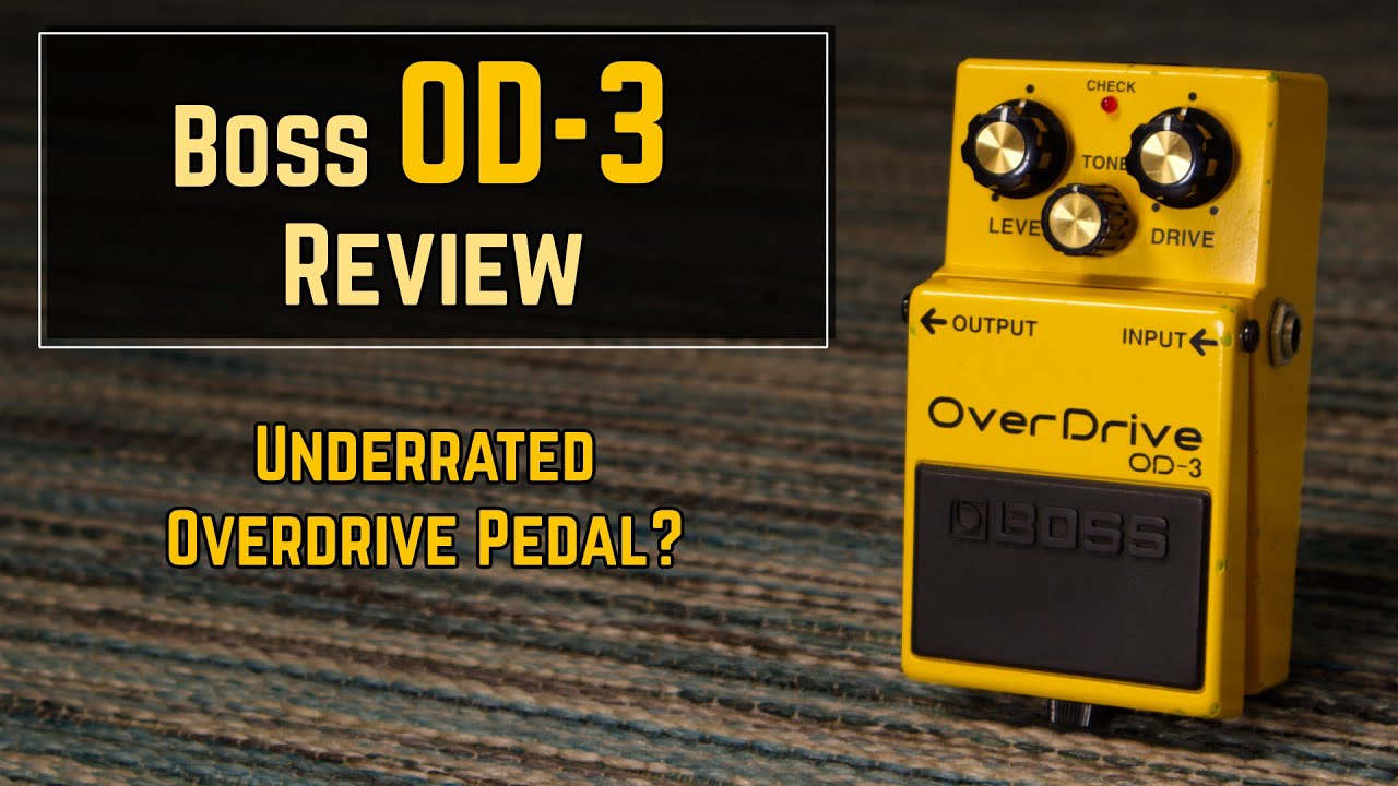 Почему Boss OD-3 — моя эталонная педаль перегрузки