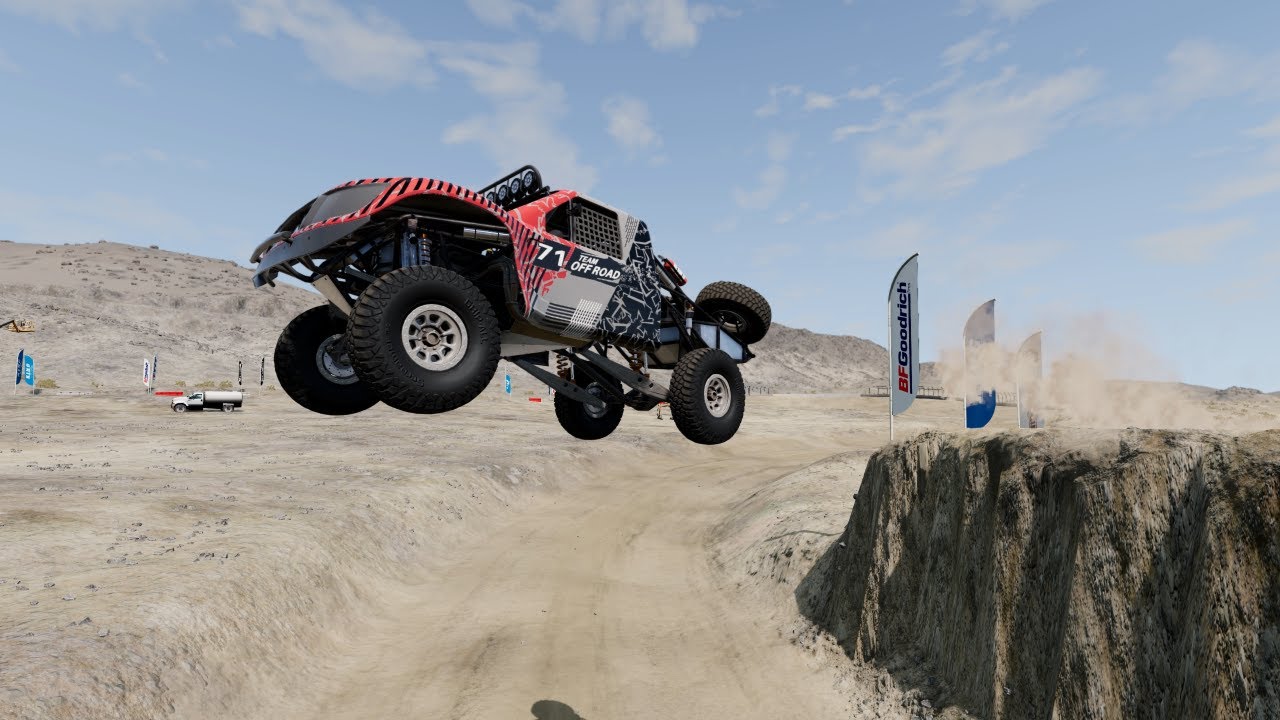 Johnson Valley BAJA Rally Time Trail Mod | BeamNG