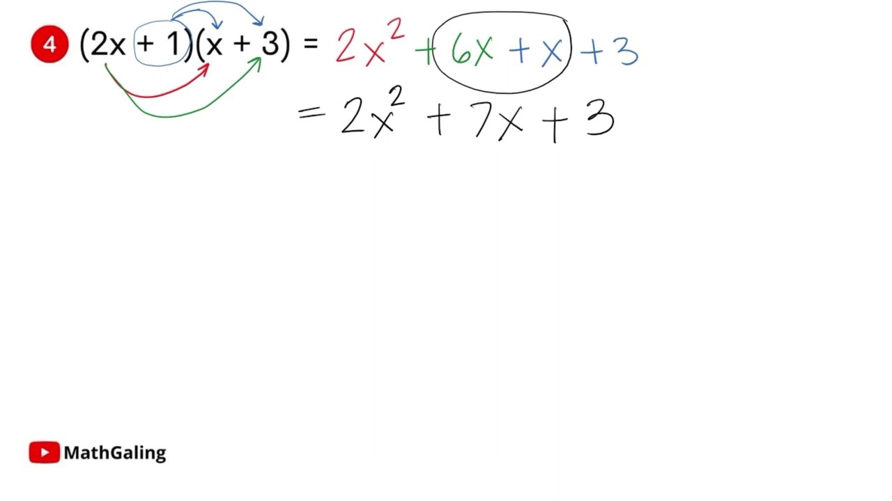 [TAGALOG] Multiplying Binomials Using FOIL Method | FOIL METHOD in Tagalog | Multiplying Binomials