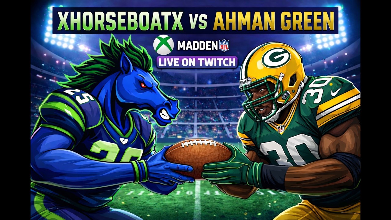 xHBx vs Ahman Green - Madden Showdown