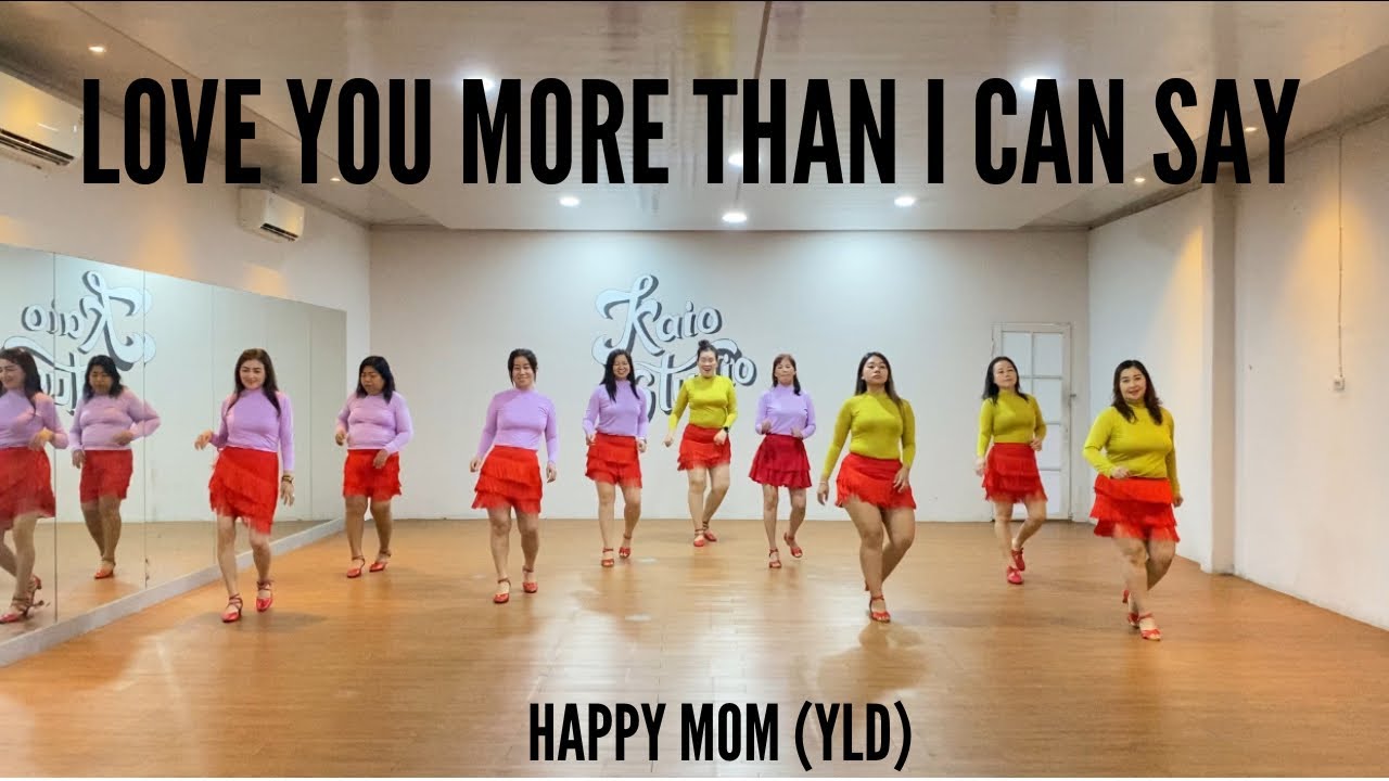 Love you more than i can say BACHATA Line Dance (YLD) 