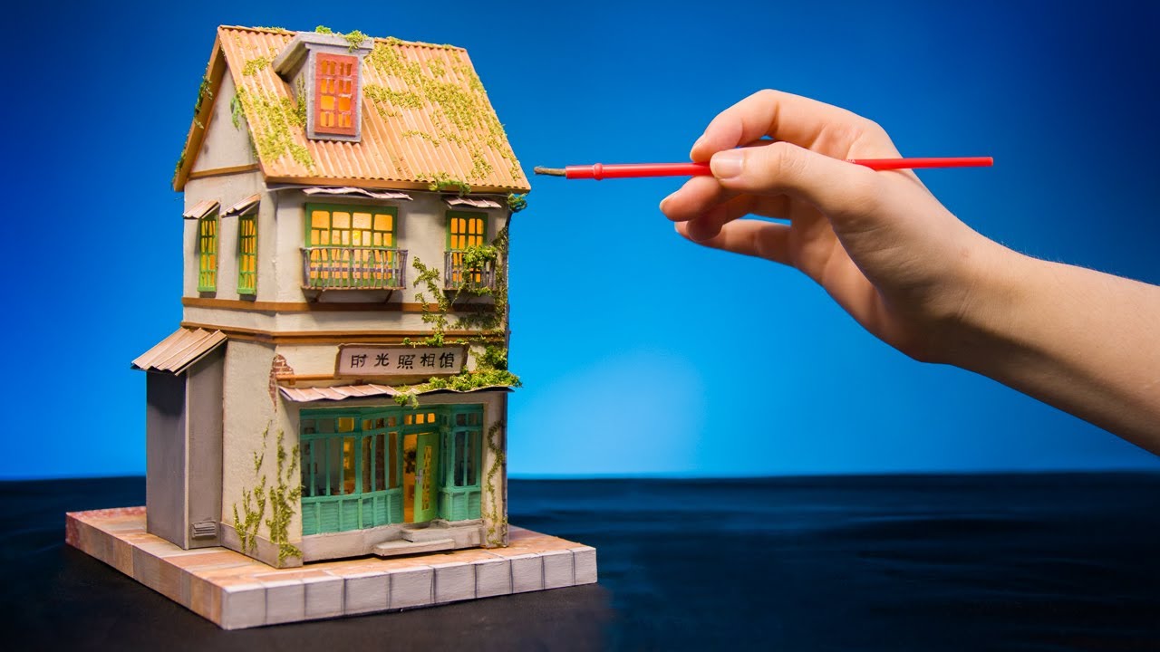 Making a Miniature Link Click Time Photo Studio