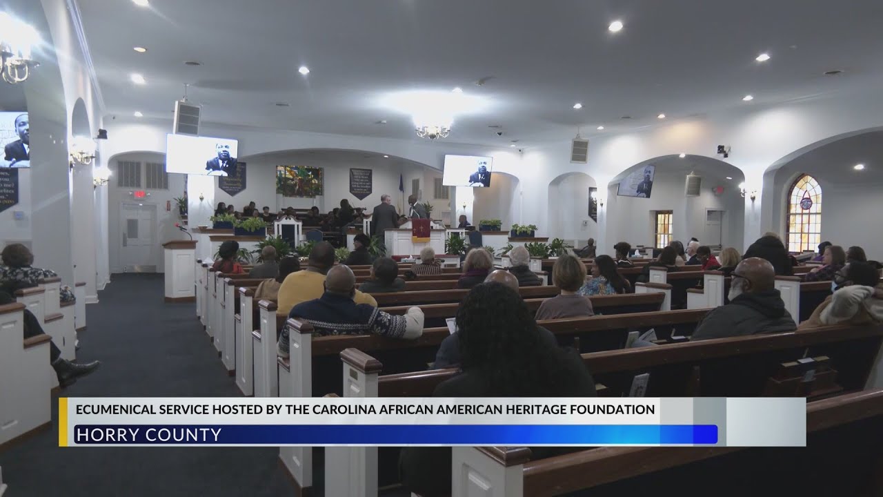 Myrtle Beach community gathers for ecumenical service in midst of MLK Day celebrations