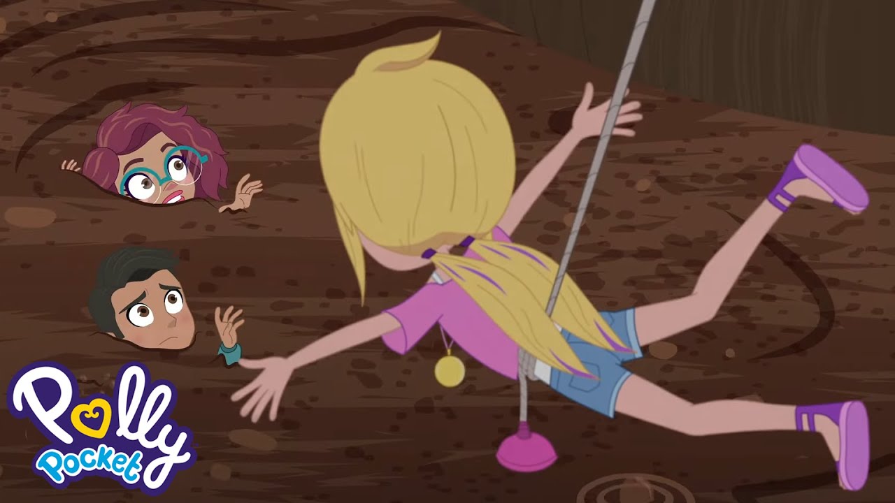 Polly Pocket | QUICKSAND RESCUE!! | Cartoons