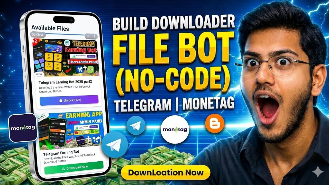 Build Telegram File Downloader Bot (Mini App Tutorial 2026)