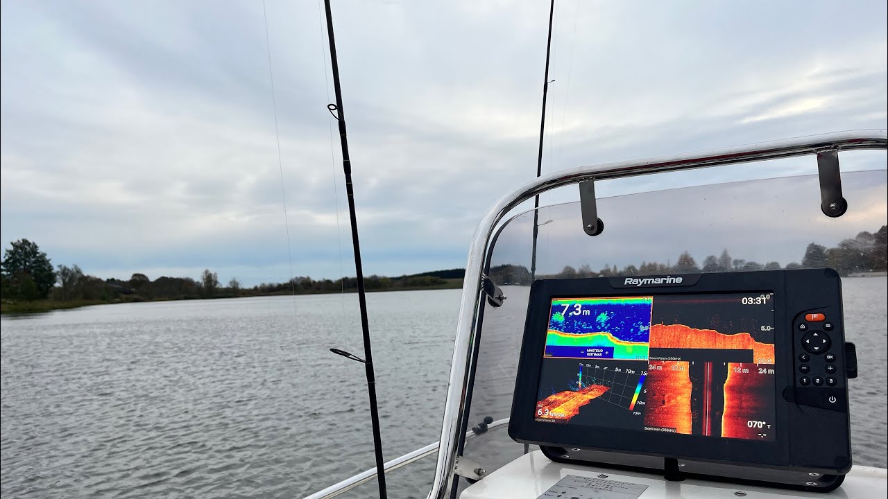 Žvejyba su echolotu Raymarine ir inkaravimo varikliu Motorguide. Arba: kai kimba iš pirmo metimo.