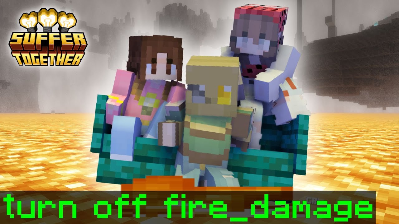 Swimming In LAVA to Get a BLUE COUCH in HARDCORE |💡Suffer Together 2 (ep. 2)