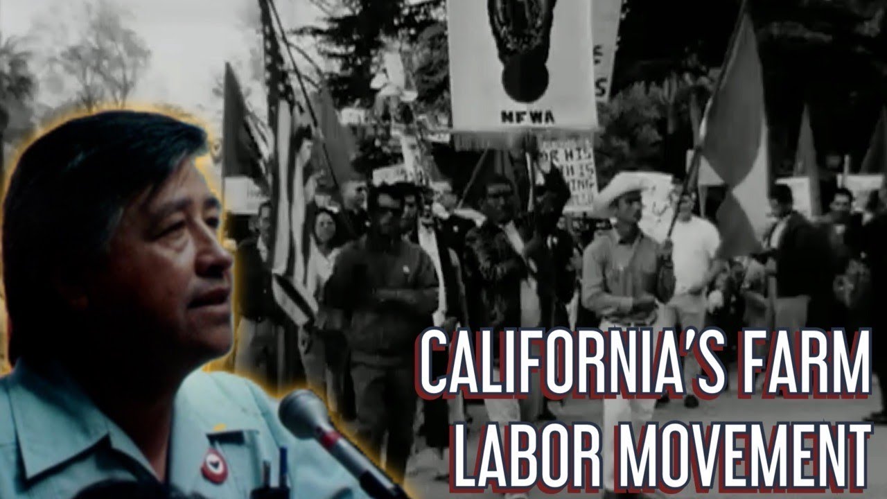 Film Clips from the Farm Labor Movement - 1960s-1970s
