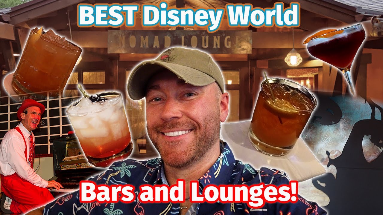 ЛУЧШИЕ бары и лаунжи в Disney World!