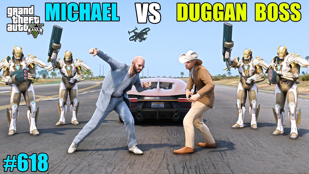 GTA 5 : CAN MICHAEL SAVE HIS LIFE FROM DUGGAN BOSS | GTA 5 GAMEPLAY #618