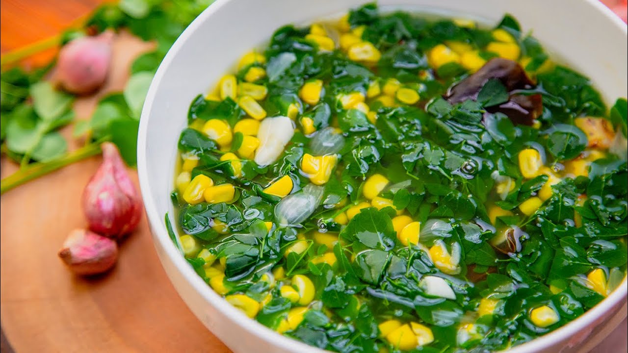 How to Cook Moringa Leaf Clear Soup with Corn | Healthy, Affordable & Delicious