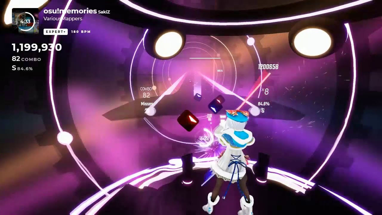 [Beat Saber] osu!memories - 3314/3360 - Rank S (82.6%)