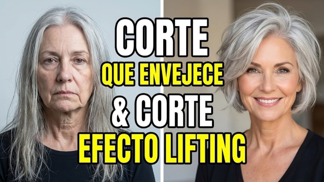 Cortes que te Suman 10 Años vs. 3 Estilos que Rejuvenecen tu Rostro al Instante