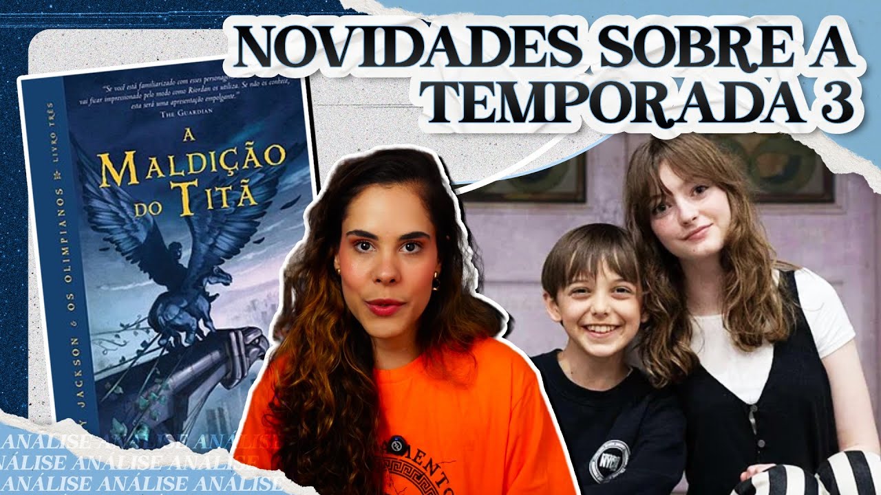 PERCY JACKSON E O ELENCO DA 3ª TEMPORADA: QUEM VAI INTERPRETAR NICO E BIANCA? | Mensagem de Íris #19