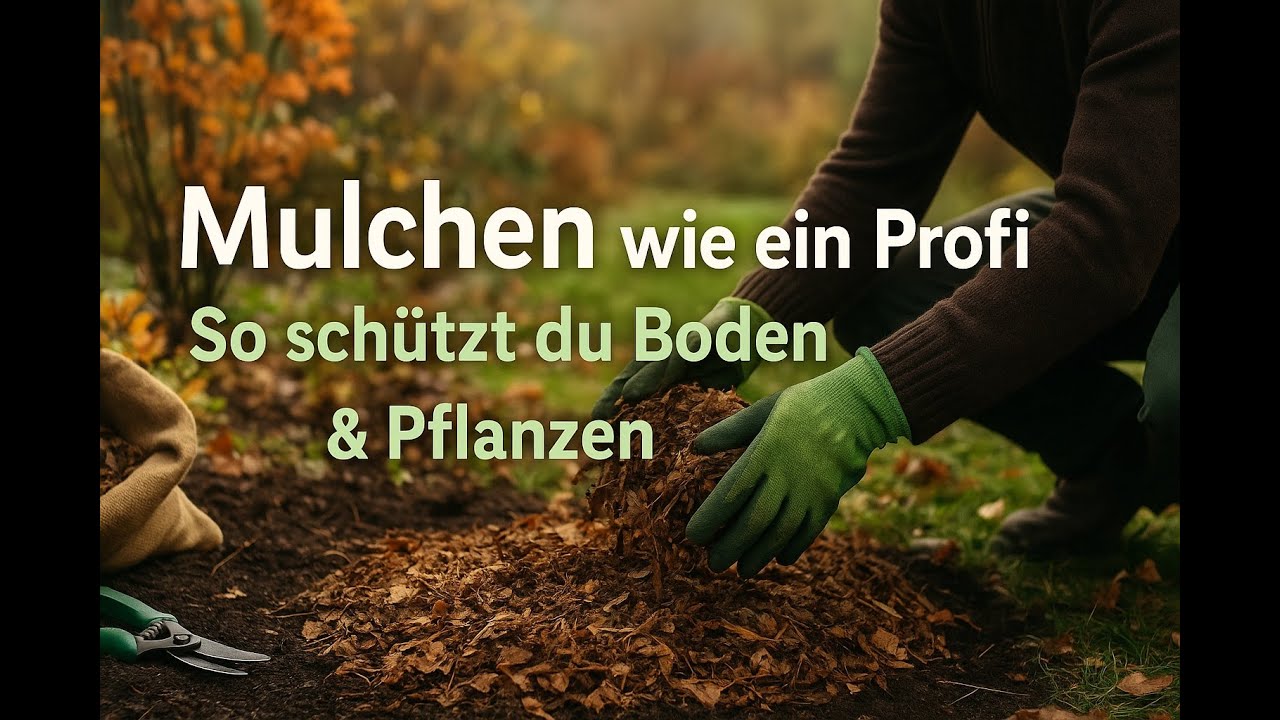 &bdquo;Mulchen wie ein Profi &ndash; So sch&uuml;tzt du Boden & Pflanzen im Winter!&ldquo;
