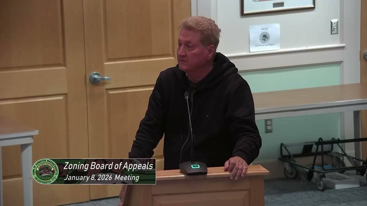Zoning Board of Appeals; January 8, 2026