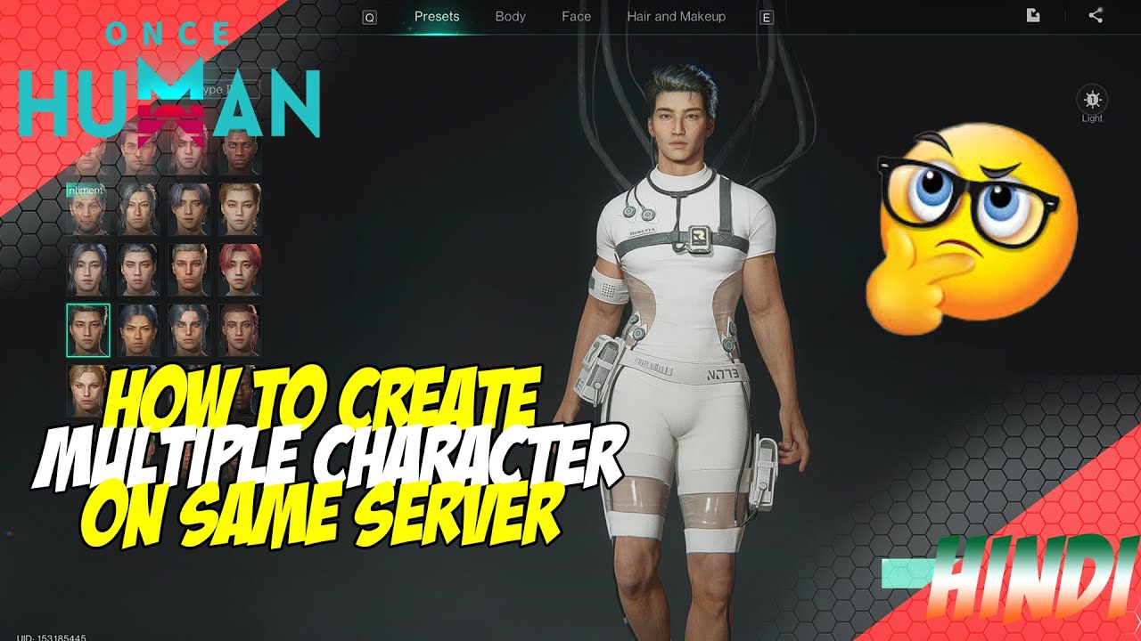 🔁 One Server, Many Characters! Kaise Kare Setup | Once Human Tips & Tricks (Hindi) #oncehuman