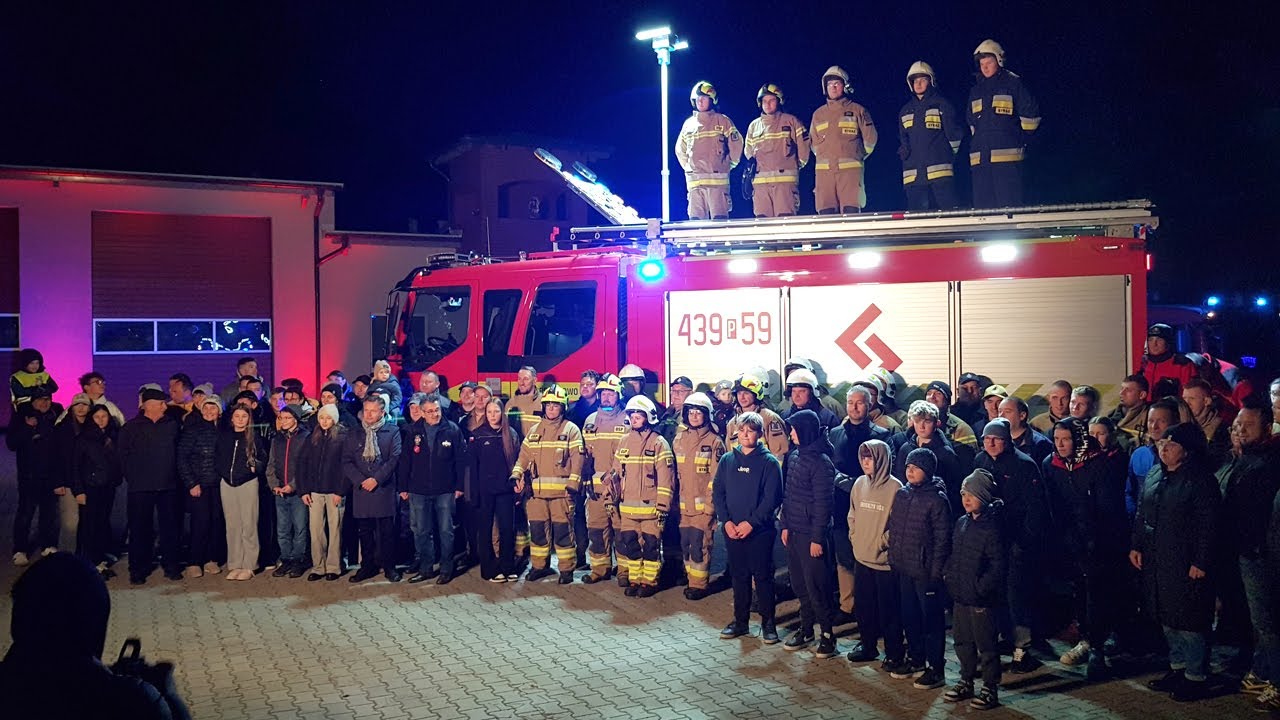 Powitanie nowego wozu w OSP KSRG Kosowo 2025 - www.gostynska.pl