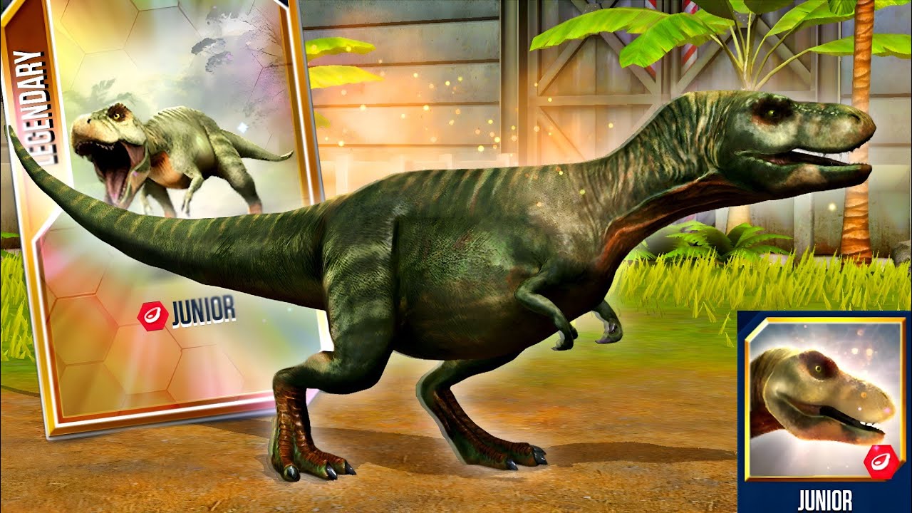 First Look!!! Baby T.rex JUNIOR + Last Battle was INSTANT || Jurassic world the game 2025