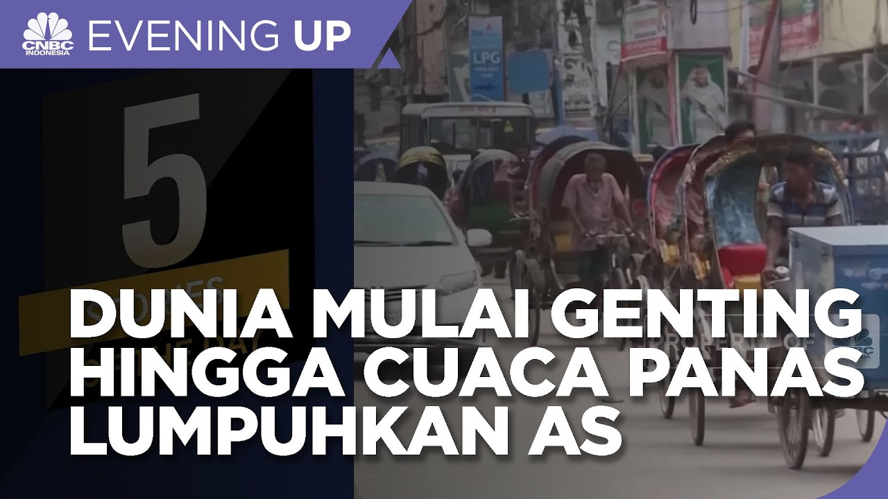 Sri Mulyani Beberkan Tanda Dunia Genting Hingga Cuaca Panas Lumpuhkan AS