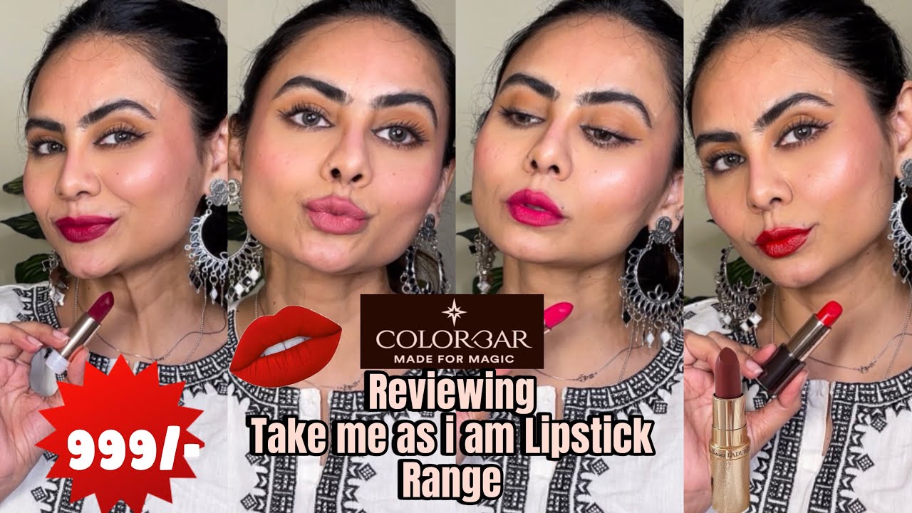 Colorbar Take me As I am lipstick Review | First Impression