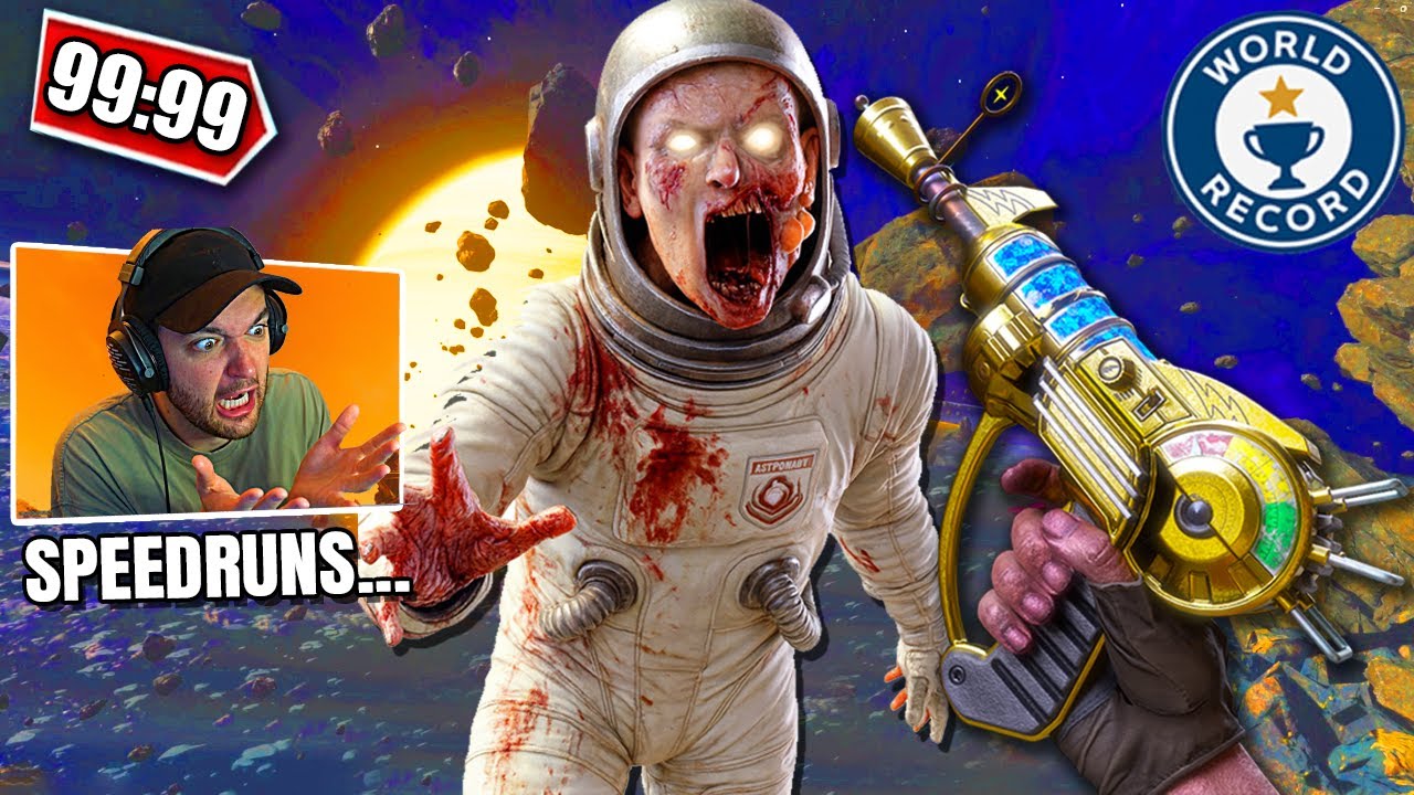 NOAHJ ATTEMPTS A WORLD RECORD SPEEDRUN in ASTRA MALORUM... (BO7 Zombies)