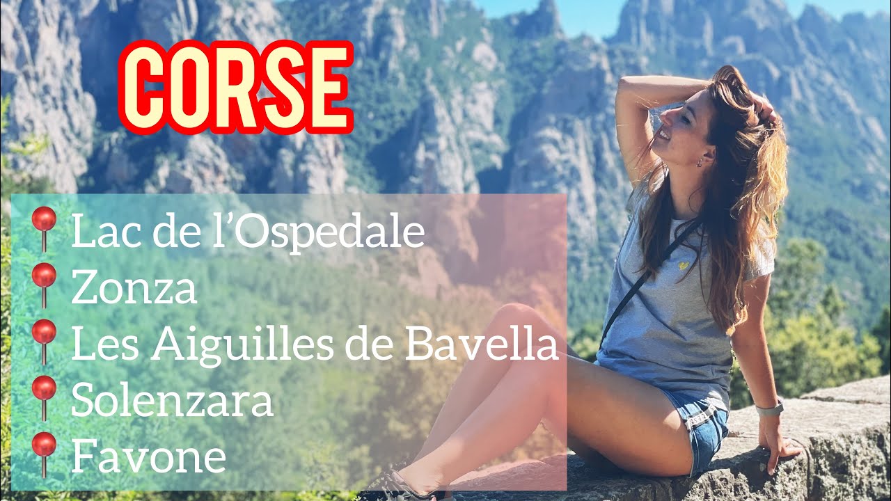 Corse. Lac de l'Ospedale,Aiguilles de Bavella,Favone. Корсика. English,French and Russian Subtitles