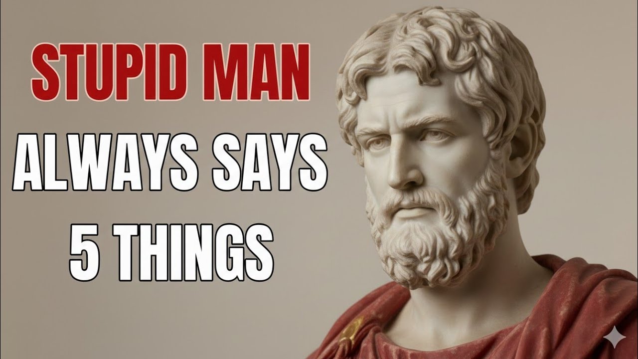 7 Phrases That Destroy Weak Men | Stoicism Lessons to Build Mental Strength