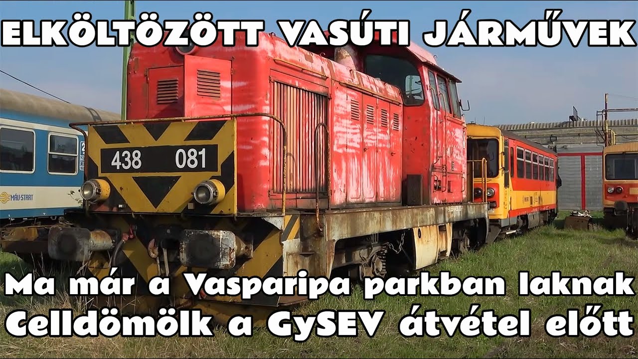 2025.04.01. MÁV-végjáték nyugaton. Celldömölk, Ajka, Veszprém mára már GySEV-terület. Vasúti körkép.