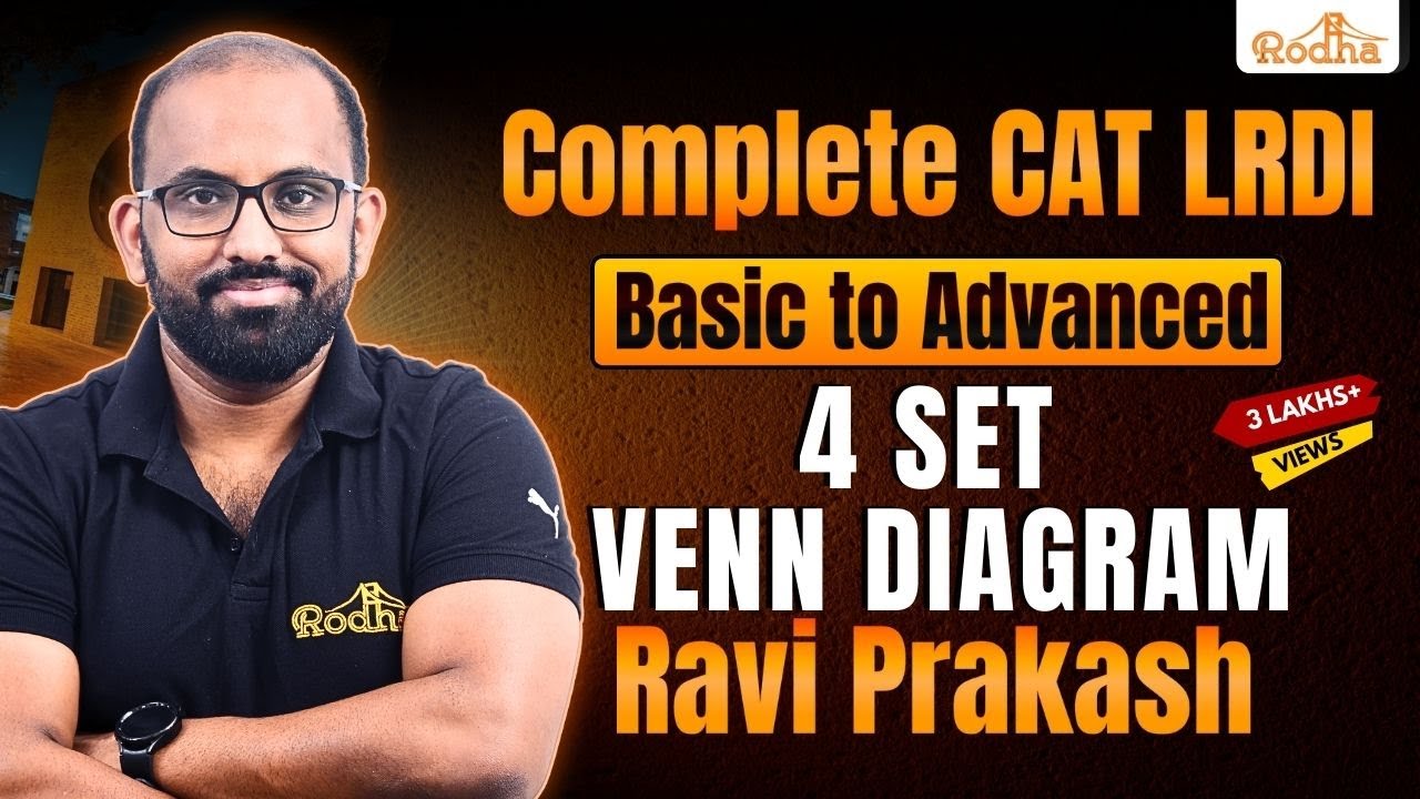 Venn Diagrams - 3 || Logical Reasoning & Data Interpretation || CAT Exam Preparation