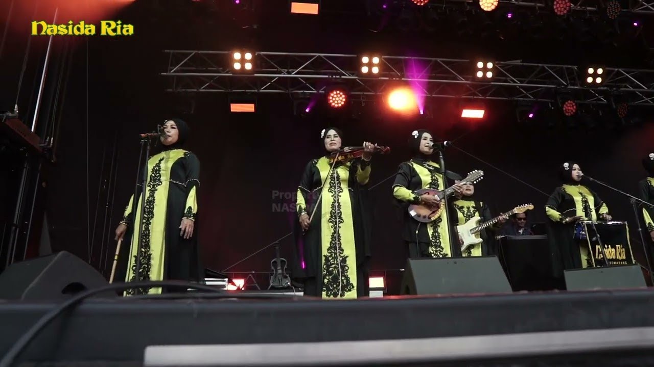 NASIDA RIA GEMAKAN PESAN PERDAMAIAN HINGGA KE JERMAN I LIVE SHOW JERMAN (Part 3) #nasidaria #jerman