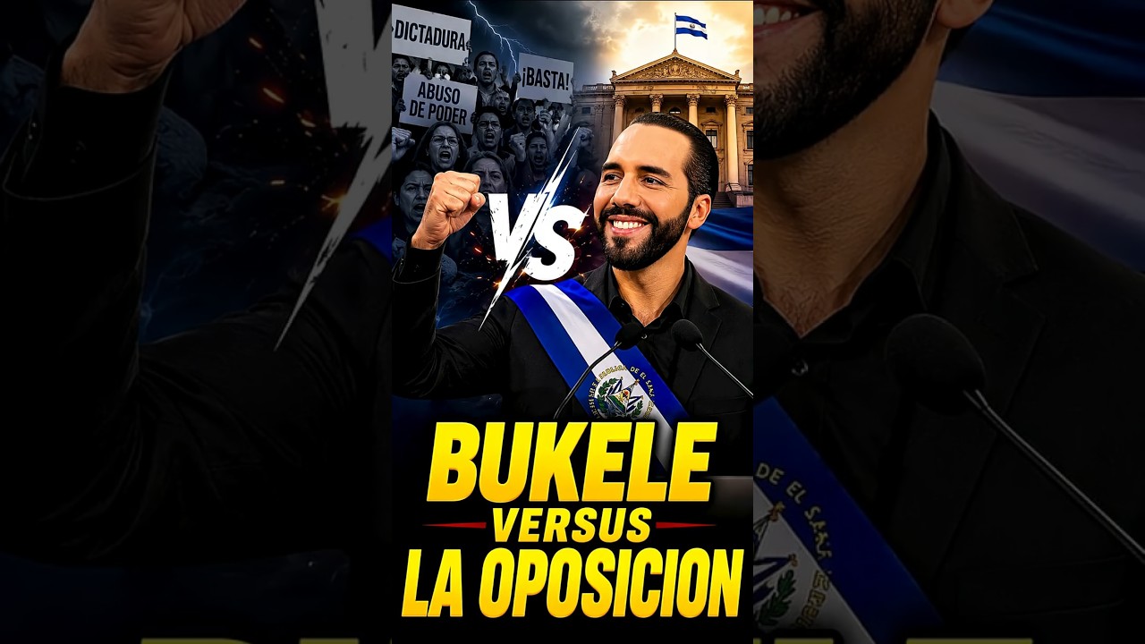 🚨 &iexcl;Bukele vs la Oposici&oacute;n! Las cr&iacute;ticas no se detienen
