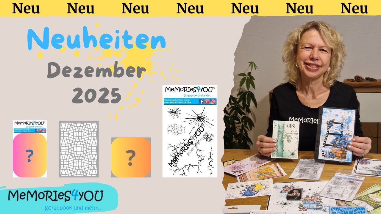 Memories4you - NEUHEITEN Dezember 25