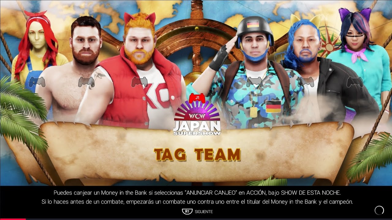 WWE 2k19 The Apple's vs The Kamikazes - Tag Team