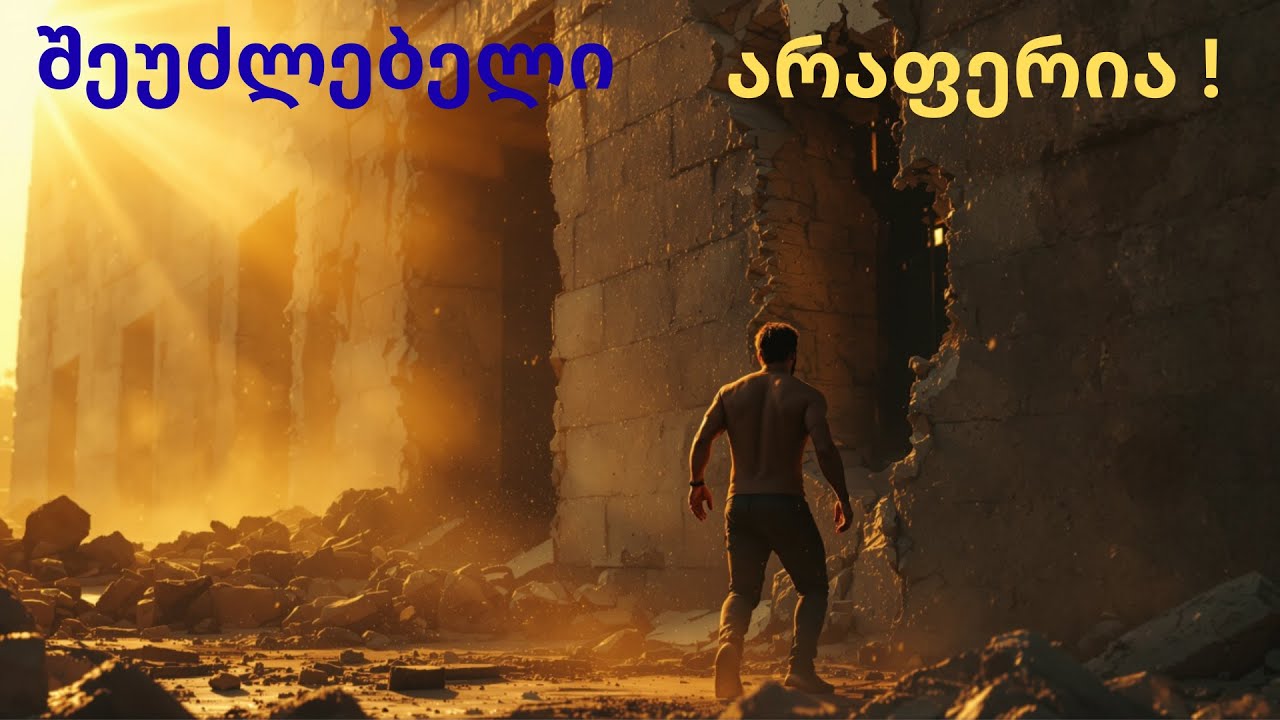 შეუძლებელი არაფერია.  მუსიკა,ხმა  ხელოვნუეი ინტელექტი. #Klip #musika #სიმღერა