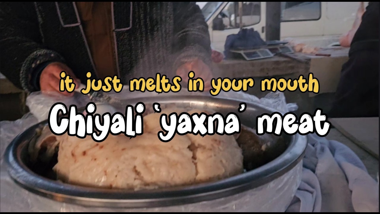 Famous Chiyali “yaxna” meat. So incredibly tender and delicious — truly unmatched in taste.