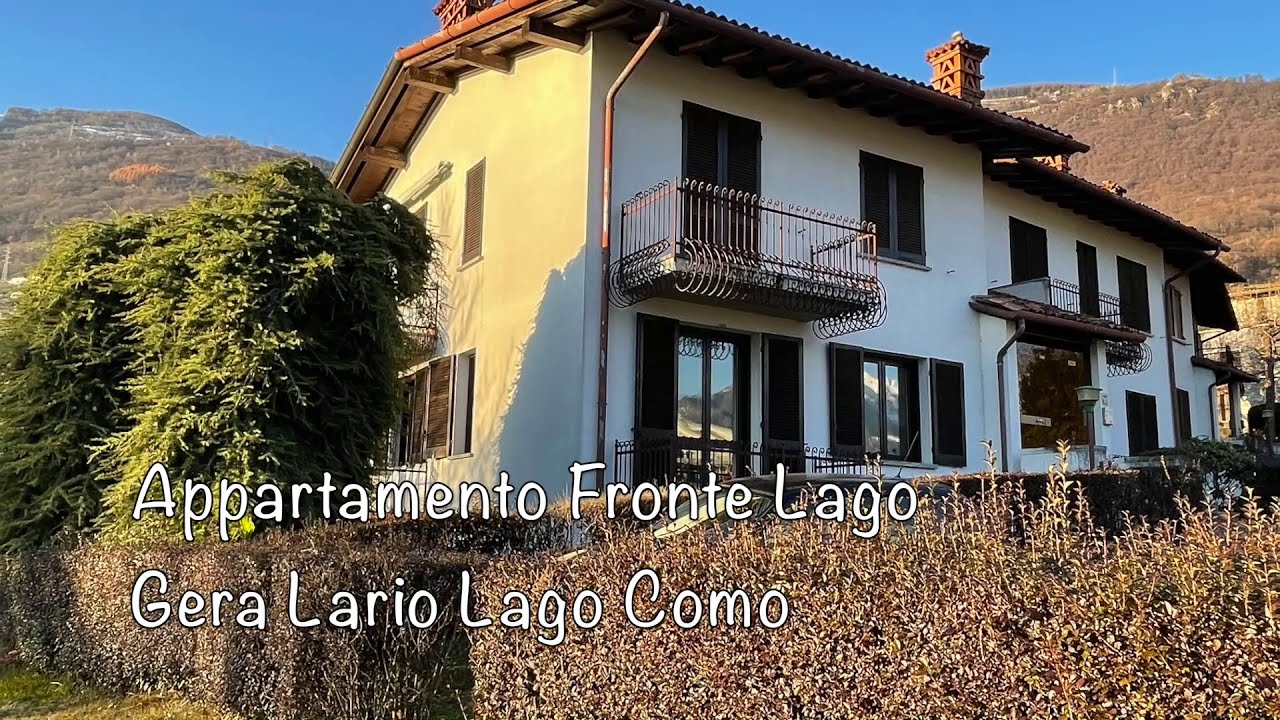 Appartamento Gera Lario Fronte Lago di Como - Agenzia Immobiliare Tre Pievi