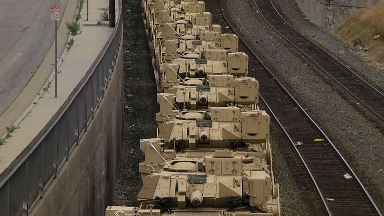 Union Pacific Military Train - 5/16/11