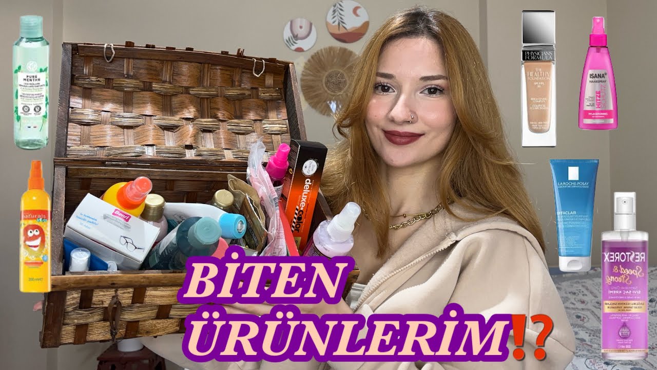 BİTEN ÜRÜNLERİM⁉️🗑️|SEVDİKLERİM-SEVMEDİKLERİM🧐💖