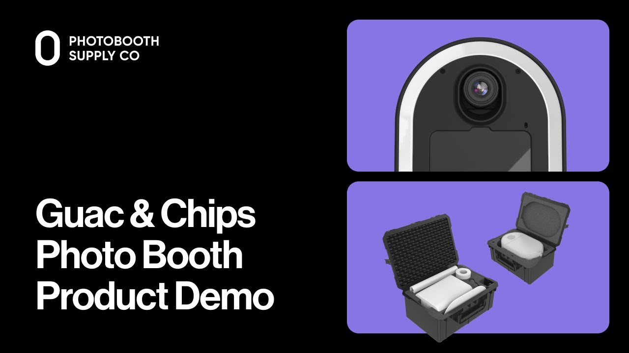 Guac & Chips Product Demo | Photo Booth Business