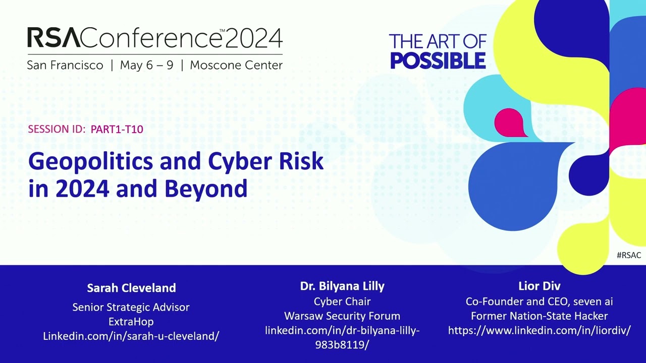 Geopolitics and Cyber Risk in 2024 and Beyond