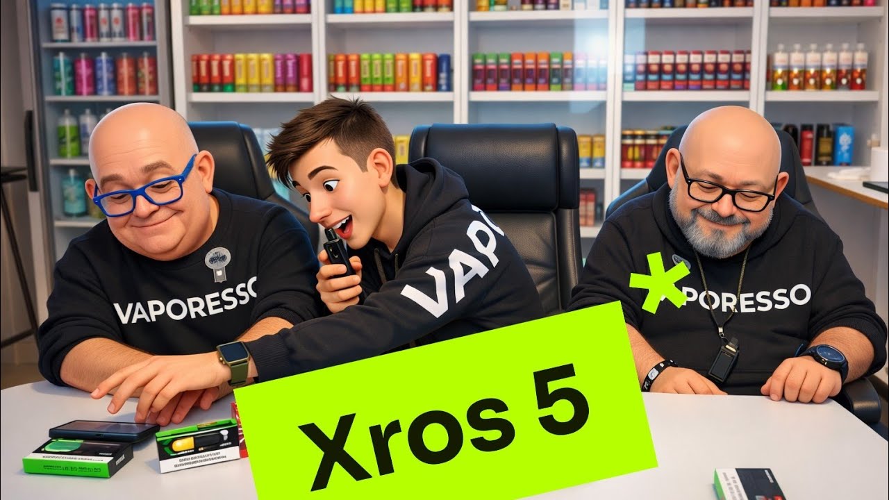 POD Vaporesso XROS 5 e-papieros - Kura - Papa Buch - Wiktor - E-papierosy - vape.pl