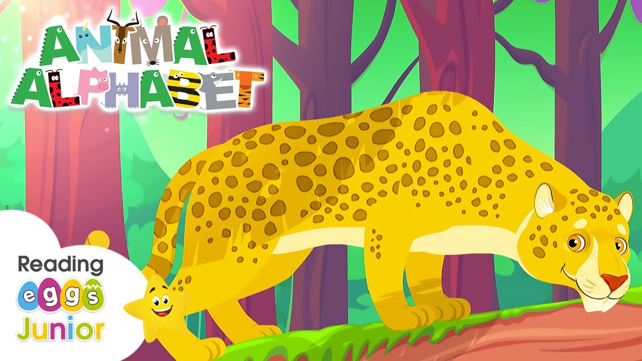 Animal Alphabet 🪼 Letter J – Jaguars and Jackals | Learning Letters