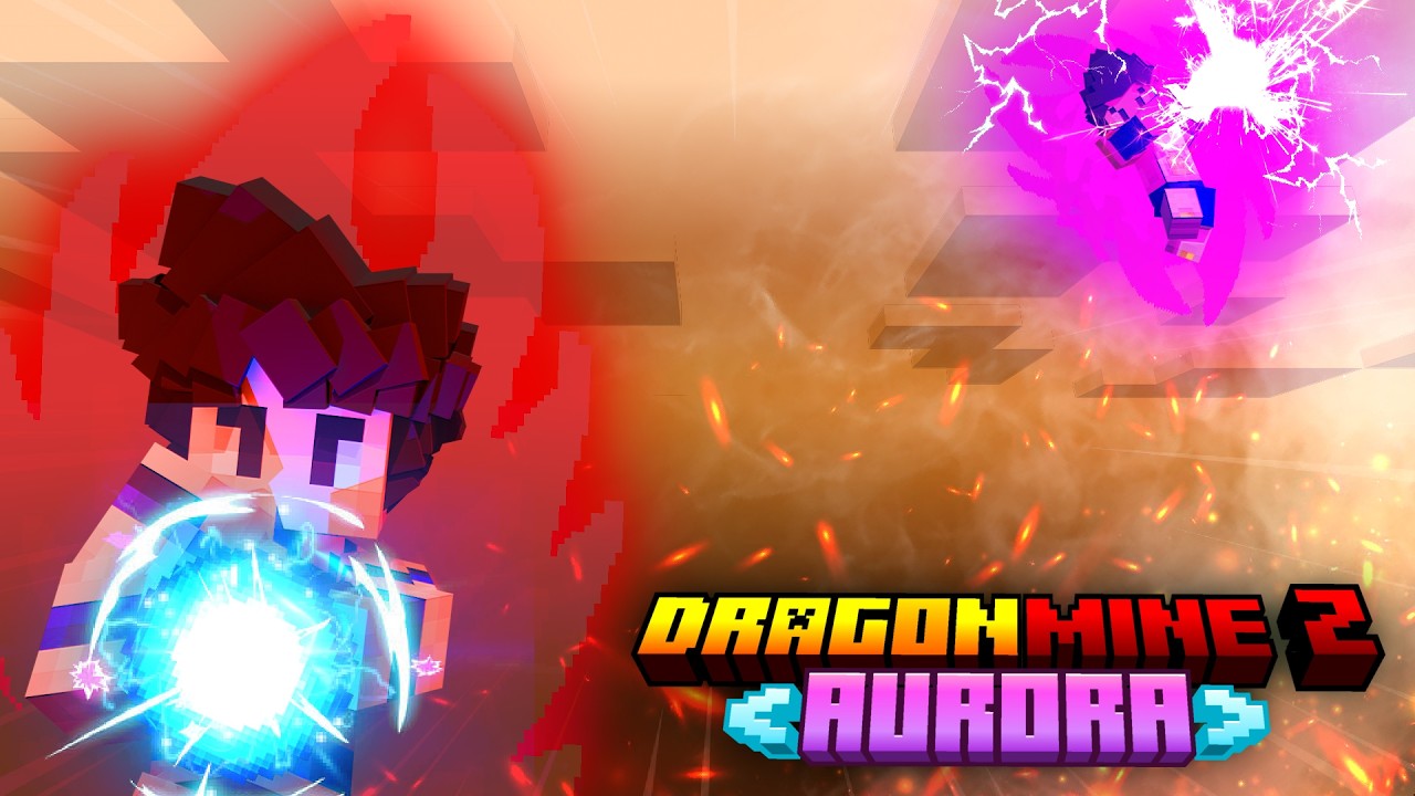 SAIYAN SAGA  | DragonMineZ🐉🔥- AURORA UPDATE [FORGE 1.20.1]