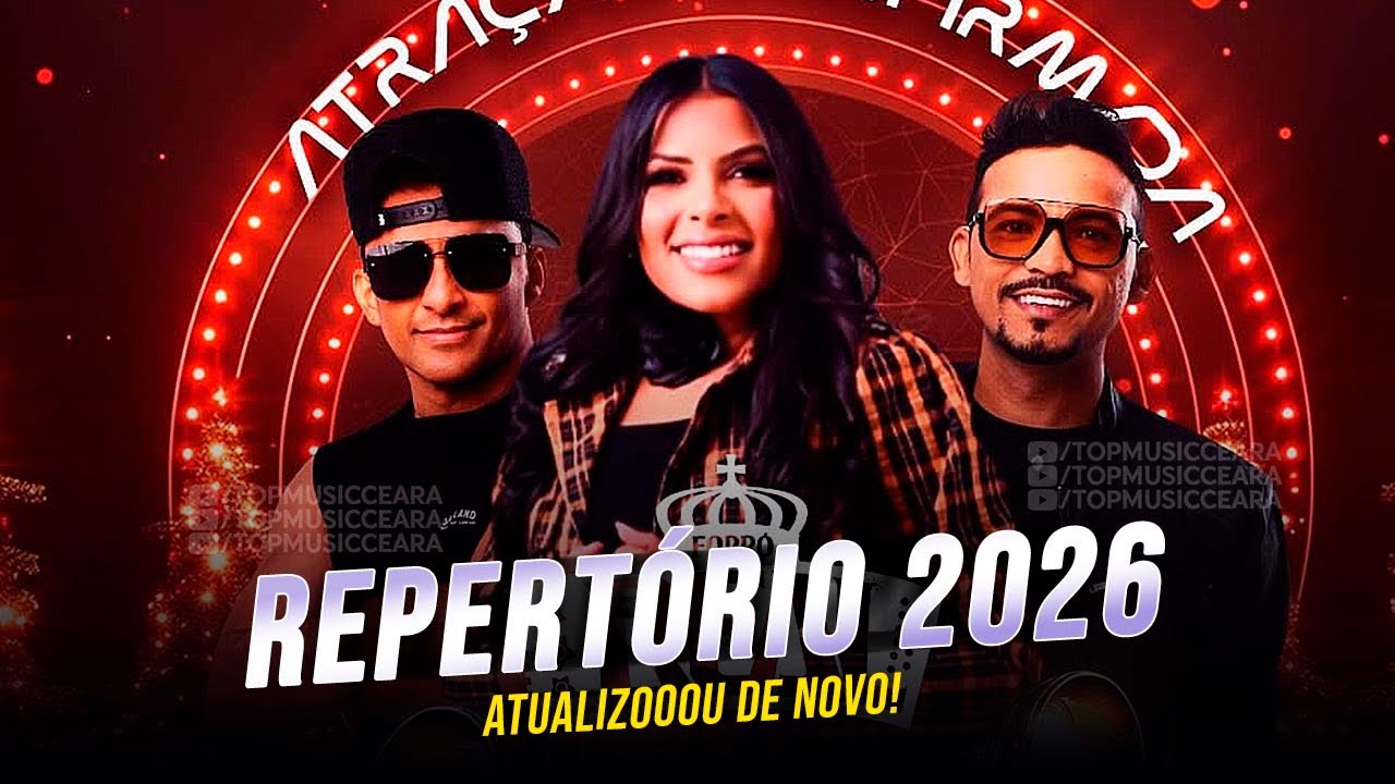 FORRÓ REAL ATUALIZADO 2026 - REPERTÓRIO NOVO 100% MÚSICAS NOVAS NA PEGADA DO REAL